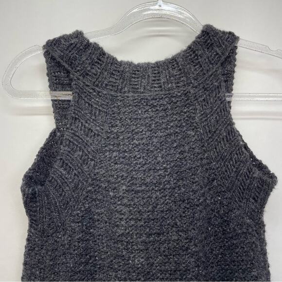 Free People Sweater Vest Size Small Wool Sleeveless - Picture 9 of 10